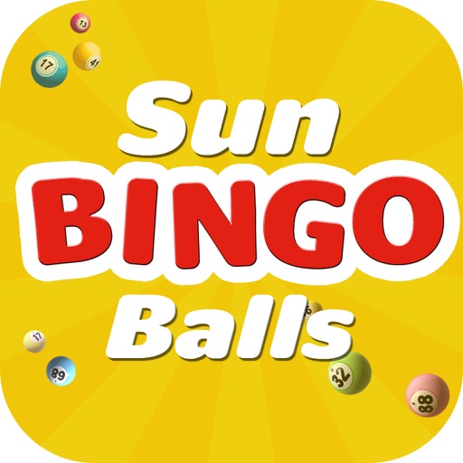 Sun Bingo Balls Icon