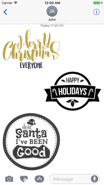 Christmas Overlays and Badges