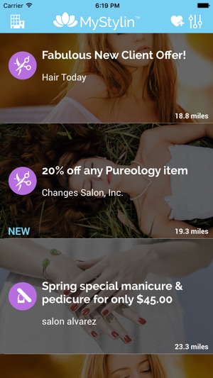 MyStylin - Beauty and Wellness Deals App(圖2)-速報App