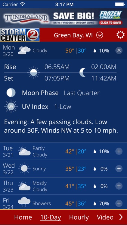 WBAY WEATHER - StormCenter 2 On the Go