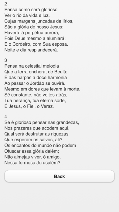 How to cancel & delete Harpa Crista (Bible Hymns in Portuguese Free) from iphone & ipad 3