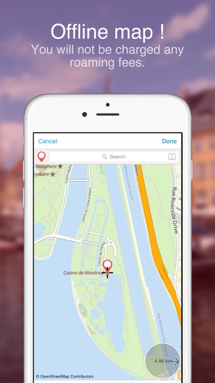 Montreal Direction Helper. Offline map