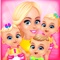 Icon Mommy's Triplets Baby Story - Makeup & Salon Games