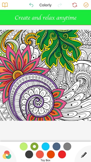 Colorly: Coloring book for Adults & Mandala - Free(圖3)-速報App