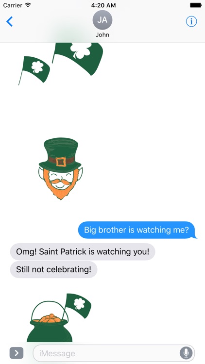 It's St. Patrick's Day! Stickers