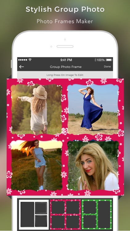 Group Photo Frame Editor