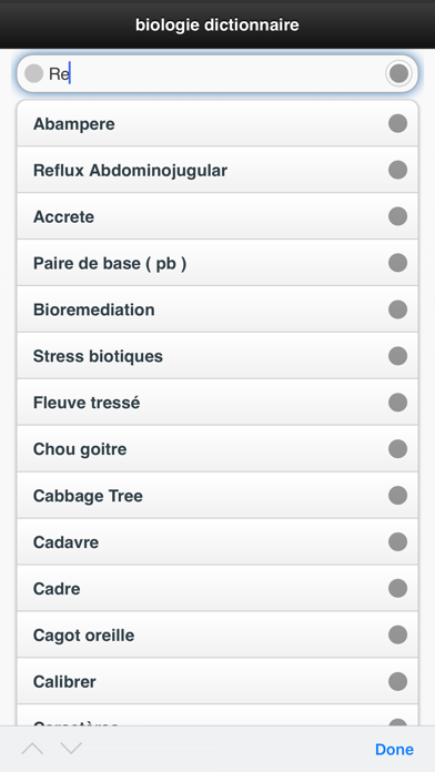 How to cancel & delete Biologie Dictionnaire from iphone & ipad 1