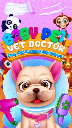 Baby Pet Vet Doctor - Dog, Cat & Animal Spa Games(圖1)-速報App