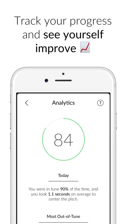 Pitch - Tuner & Musical Fitness Tracker