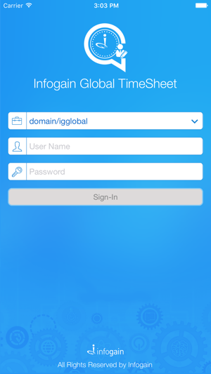 Infogain Global TimeSheet