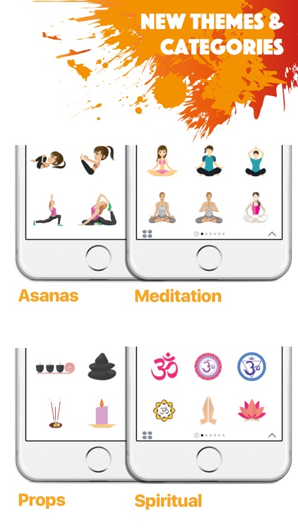 YOGAMOJI - Yoga Emojis & Stickers Keyboard