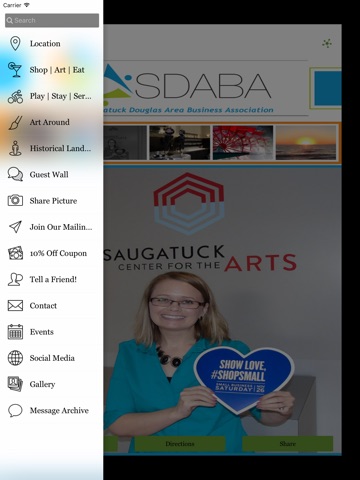 Saugatuck Douglas Map App screenshot 2