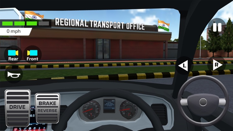 Indian Driving Test - Car Driving Simulator 3D screenshot-3