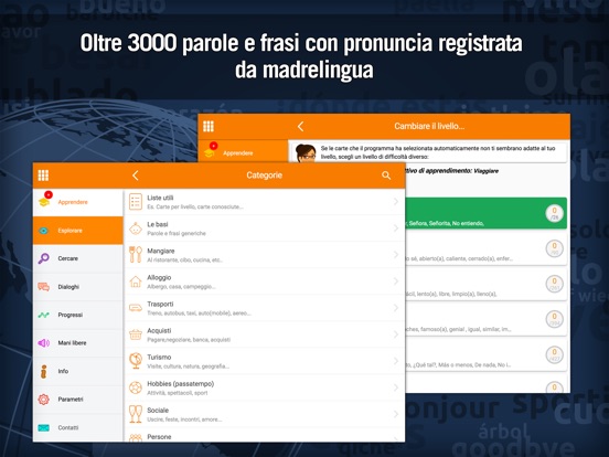 MosaLingua Impara lo spagnolo Screenshots