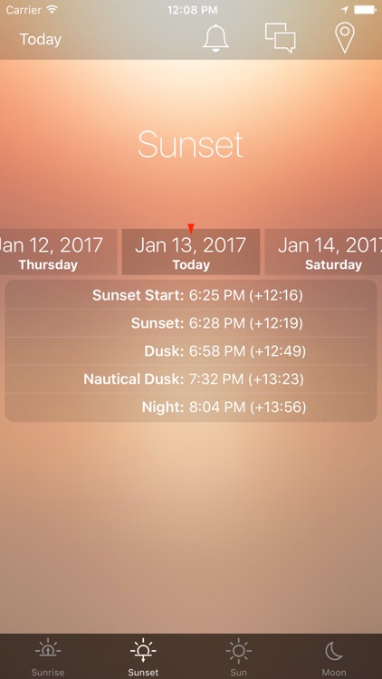 Sunrise Sunset Info