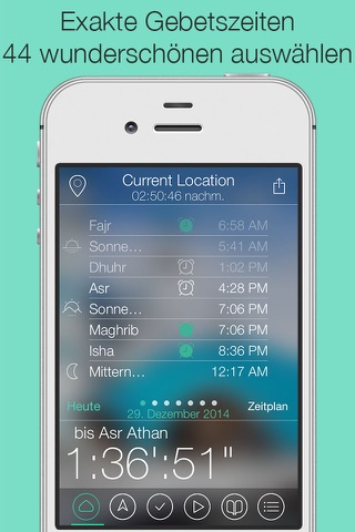 Prayer + (Muslim Athan Times & azan Quran Qibla) screenshot 2