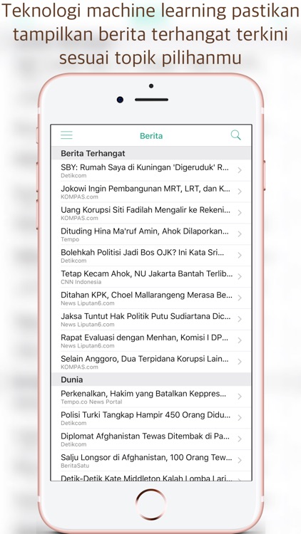 Berita -Rangkuman Berita Terhangat Berbagai Sumber