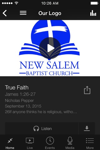 New Salem Baptist Church screenshot 4