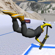 Snowscooter Freestyle Mountain 3D