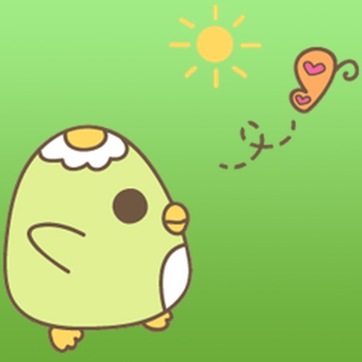 Cute Green Penguin Stickers