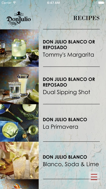 Tequila Don Julio screenshot-3