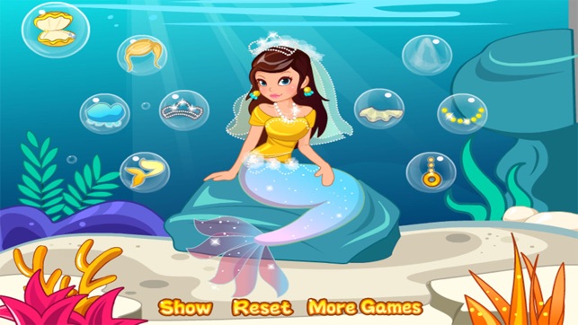 Princess Marmaid Salon spa Dress UP games girls(圖2)-速報App