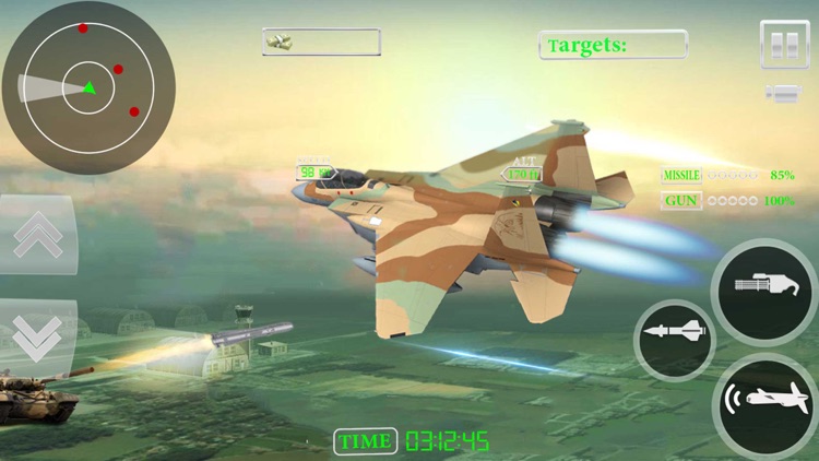 Jet Fighter Air Battle - Sky War Game