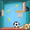 Decide soccer ball as the goal of basketball