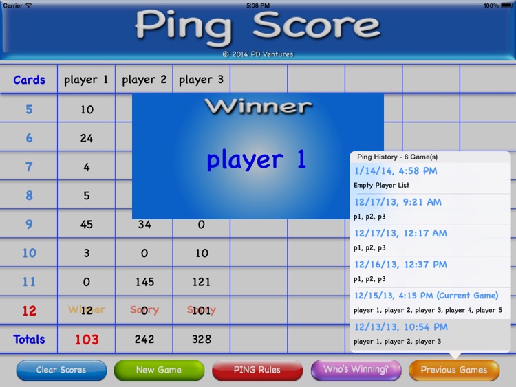 Ping Score screenshot-4