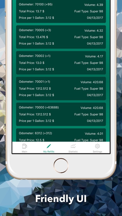 Simple Fuel Tracker - MPG Calculator, Mileage log