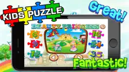 Game screenshot Princess Cartoon Jigsaw Puzzle for Girl and Kid HD apk