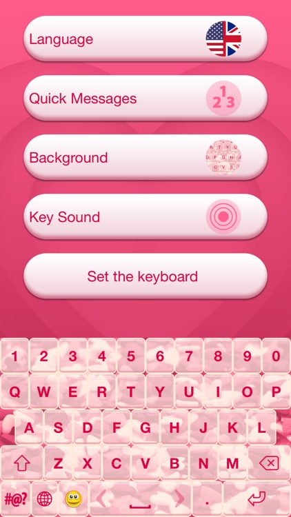 Valentine's Day Keyboard Theme