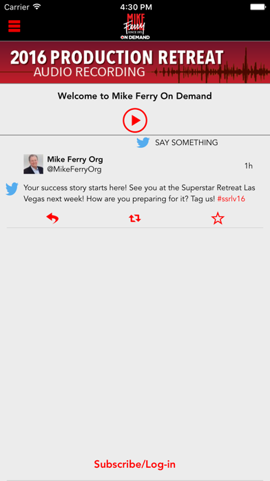 How to cancel & delete Mike Ferry On Demand from iphone & ipad 1