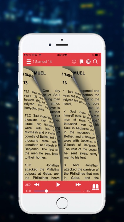 NLT Bible New Living Translation Audio screenshot-3