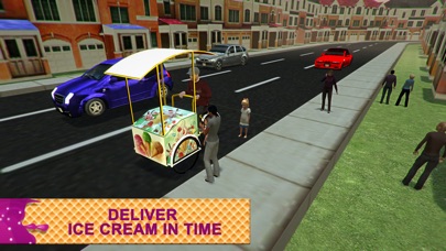 Beach Ice Cream Delivery Bike & Rider Sim Game 1.0 IOS -