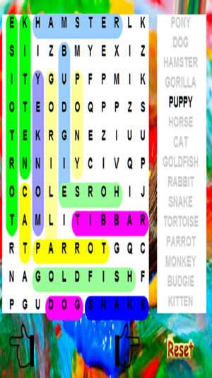 ‎Kids Word Search - 14 X Levels Screenshot