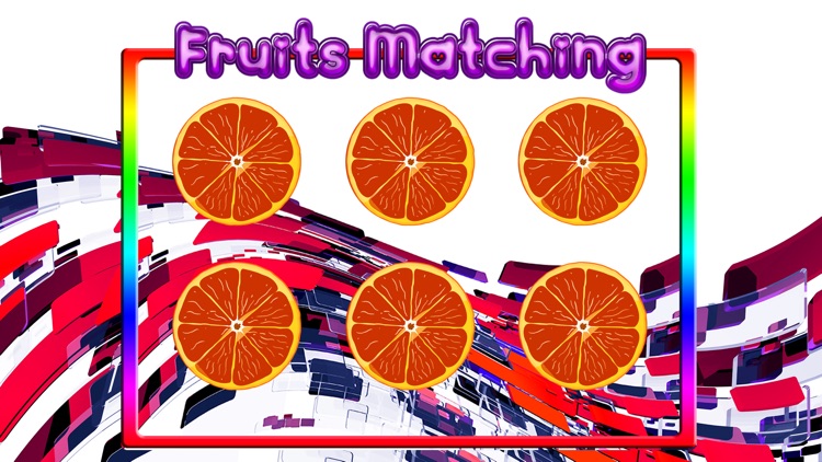 Cards Game For Kids - Fruits Matching Puzzles Test