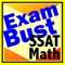 Choose from: SSAT-ISEE Exam JUMBLE, SSAT-ISEE Exam REVIEW, and SSAT-ISEE Exam QUIZ