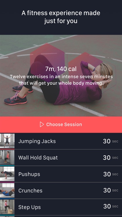 Fitstar Personal Trainer screenshot-2