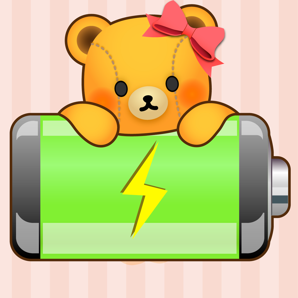 サクくま ｪ かわいい節電バッテリーアプリの評価 口コミ Iphoneアプリ Applion