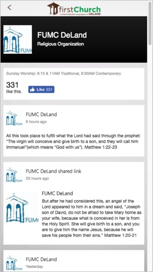 First Church DeLand(圖1)-速報App