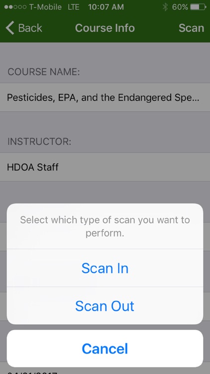 Pesticides EDU Attendance Tracker screenshot-3