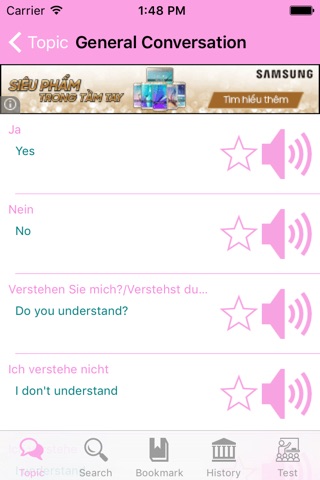 German Conversation screenshot 2