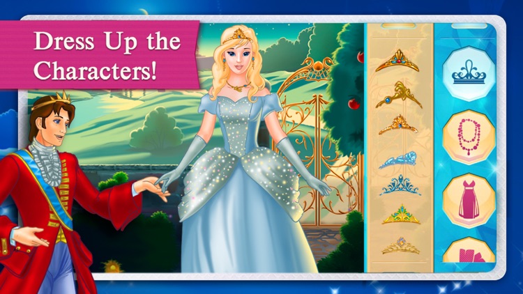 Cinderella Fairy Tale Dress Up and Storybook HD