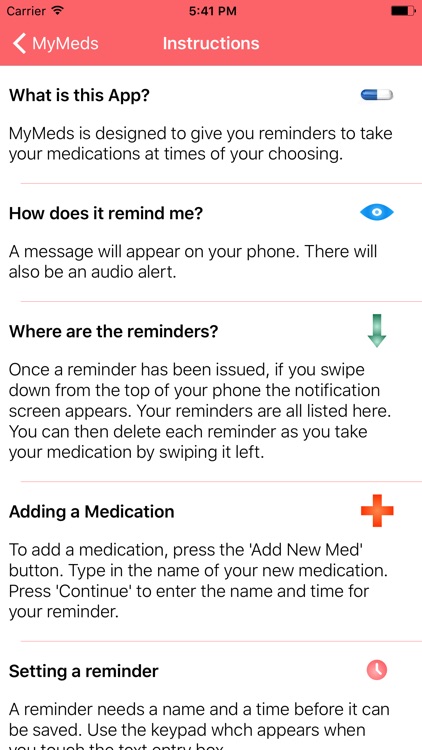 MyMeds Medication Reminder App screenshot-4