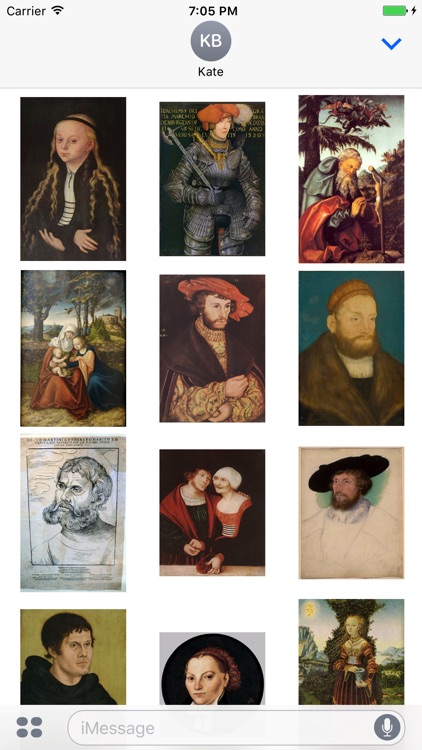 Lucas Cranach The Elder Artworks Stickers screenshot-3