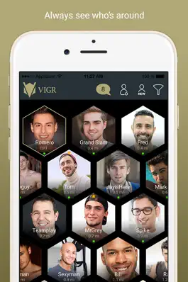 Game screenshot VIGR – social app for gay men apk