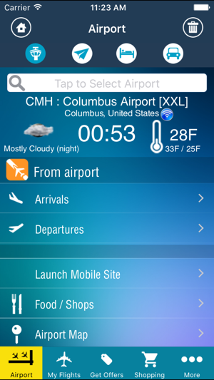 Columbus Airport (CMH) + Flight Tracker(圖1)-速報App