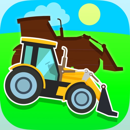 Diggers. Easy Puzzles for Babies iOS App