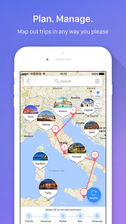 Pilgrim - Map Based Trip Planner & World Explorer